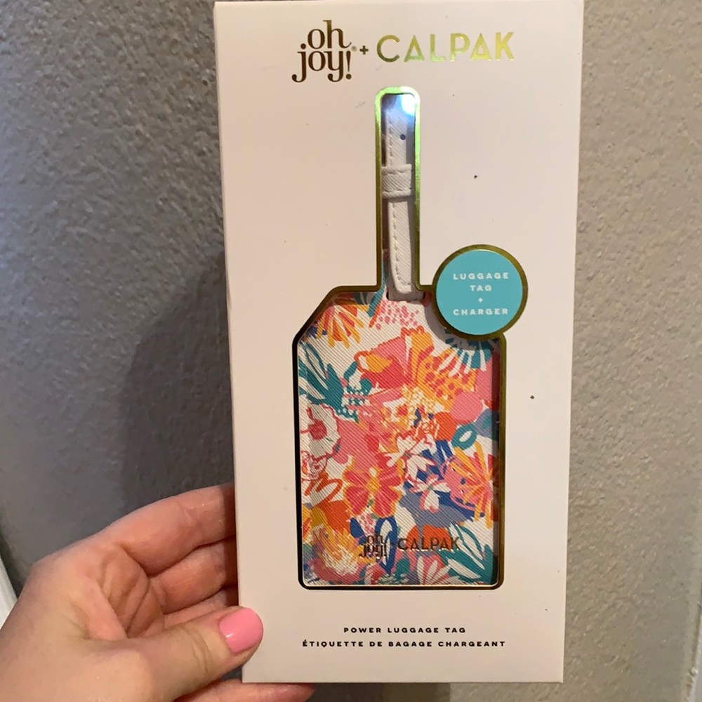 Oh Joy x CALPAK luggage tag and charger